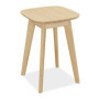 Tabouret en Bambou Naturel Relaxdays pour Salle de Bain et Cuisine