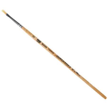 Pinceau Plat Naturel KREUL Taille 2 pour Peinture Acrylique