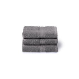 Set de Serviettes de Bain Caleffi en Coton Doux - 3 Pièces 40x60 cm