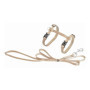 Harnais et Laisse pour Chat Beige Flamingo - 110 cm
