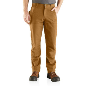 Pantalon de travail Carhartt Rugged Flex Marron pour homme - Coupe décontractée