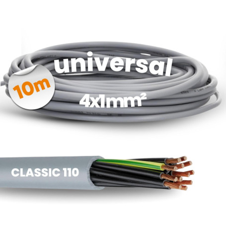 Câble de Commande Ölflex Classic 110 Lapp 4G1,0mm² - 10 mètres