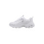 Baskets Skechers D'Lites-Fresh Start Femme - Blanc Argenté - Taille 36.5 EU