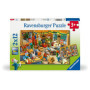 Coffret de Puzzles Enfant - 2 Puzzles de 12 Pièces - L'Atelier de Noël