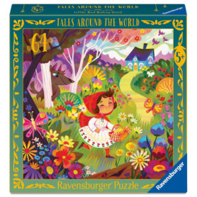 Puzzle Enfant Ravensburger - Le Petit Chaperon Rouge - 64 pièces