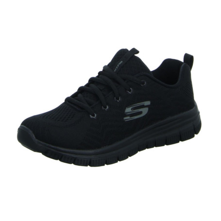 Baskets Skechers Graceful - Confort et Style Noir Femme 37 EU