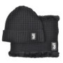 Ensemble d'Hiver Juventus : Chapeau et Cache-Cou en Tricot Noir