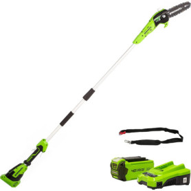 Élagueuse sur Perche Greenworks G40PSFK2 - 40V, 8 Pouces, Légère et Puissante