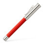 Stylo Plume Guilloche India Red de Graf von Faber-Castell
