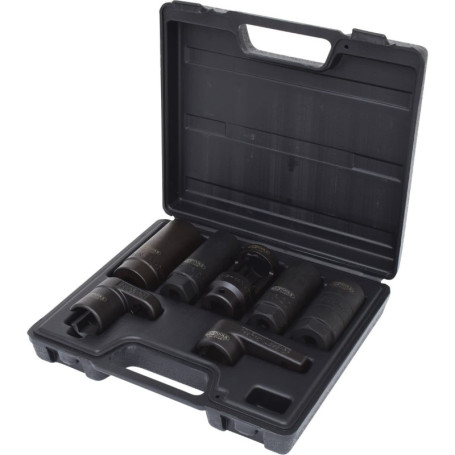 Coffret de Douilles KS Tools 3/8" et 1/2" - 7 Pièces en Chrome Molybdène