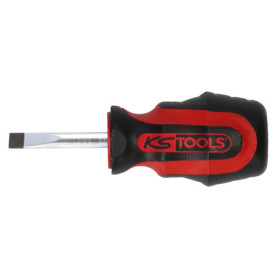Tournevis Plat Ergotorque KS Tools 4 mm - Lame Extra Courte