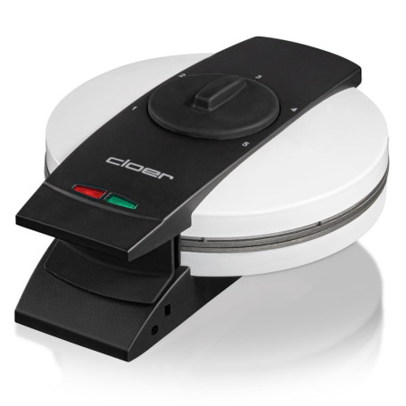 Gaufrier Cloer 1631HB pour 5 Coeurs Individuels - Revêtement Antiadhésif, 930W, Blanc