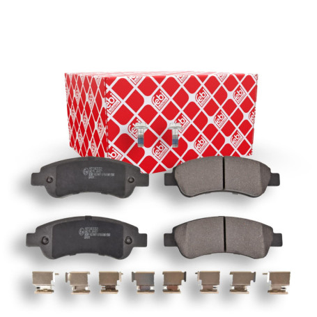 Kit de Plaquettes de Frein Arrière Febi Bilstein pour Fiat Ducato et Peugeot Boxer