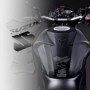 Autocollant de Protection pour Réservoir de Moto - Quattroerre 18082 Noir