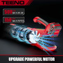TEENO Souffleur de Feuilles sans Fil 20V, 2 * 4.0Ah Batterie souffleur à Feuilles, 5 Modes de Vitesse pour l'entretien de la pel