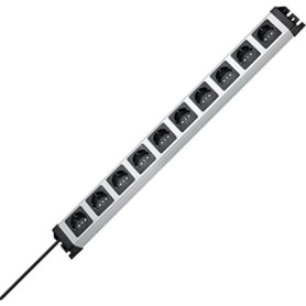 Multiprise Kopp Powerversal 10 Prises Argenté/Noir