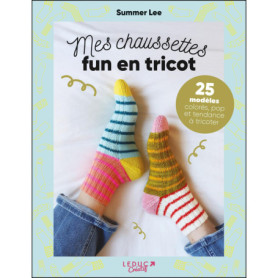 Mes Chaussettes Fun en Tricot : 25 Modèles Colorés et Tendance