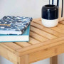 Tabouret Multifonction en Bambou WENKO - Design Naturel pour Salle de Bain