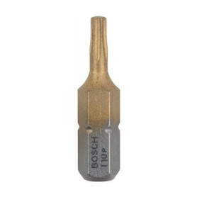 Jeu de 3 Embouts de Vissage Max Grip Bosch pour Vis Torx T10
