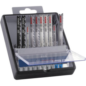 Kit de Lames de Scie Sauteuse Bosch PRO Wood and Metal - 10 Pièces