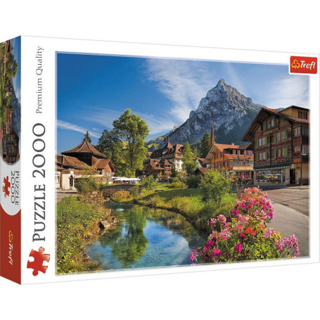 Puzzle Alpes Bavaroises Trefl - 2000 Pièces, Qualité Premium
