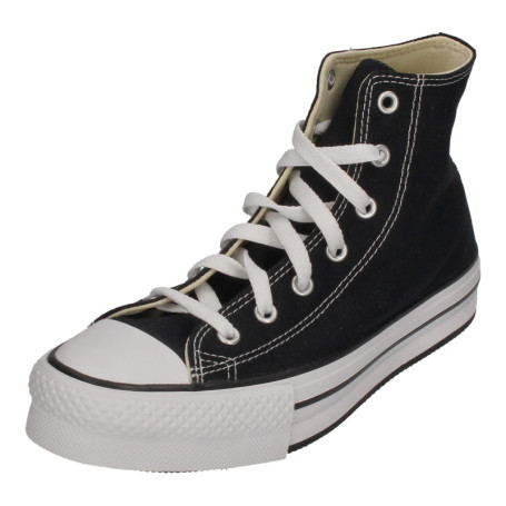 Converse Chuck Taylor All Star Eva Lift - Chaussures Montantes Enfant Noir