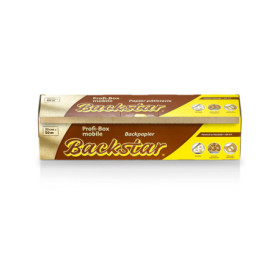 Papier de cuisson Backstar Profi-Box mobile 33 cm x 50 m