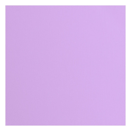 Papier Cartonné Violet Rugueux Florence - 30,5 x 30,5 cm - 20 Feuilles