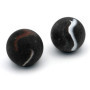 Set de 2 Billes en Verre Mercure - 43 mm par MesBilles