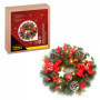 Couronne de Noël LED Idena avec Minuterie - 30 cm