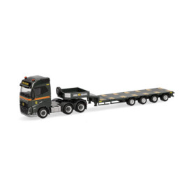 Camion Plateau Surbaissé Volvo FH GL 2020 - Édition Limitée Herpa