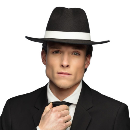 Chapeau de gangster élégant pour adultes - Boland