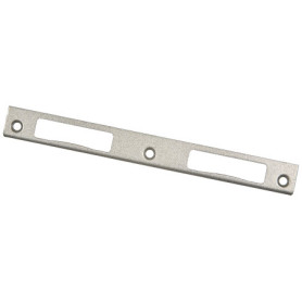 Loquet d'angle en métal Alpertec pour porte d'entrée - 190 mm Argenté