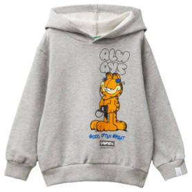 Sweat à Capuche Garçon United Colors of Benetton - Grigio