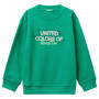 Pull-over en Coton Organique Vert pour Tout-Petit - United Colors of Benetton