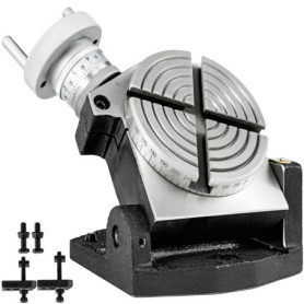 Table de Travail Rotative BestEquip 4" pour Fraisage et Perçage