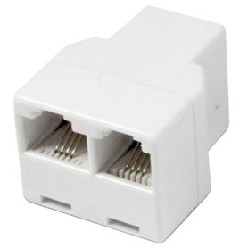 Raccord RJ45 Femelle Double - Connecteur Ethernet GEFOM
