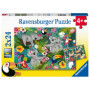 Ravensburger Puzzle Enfant Koalas et Paresseux - 2x24 pièces dès 4 ans