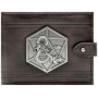 Portefeuille Bi-Fold Dungeons & Dragons avec Badge en Métal - Marron