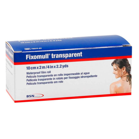 Bande Adhésive Fixomull Transparent 2m x 10cm - BSN Medical