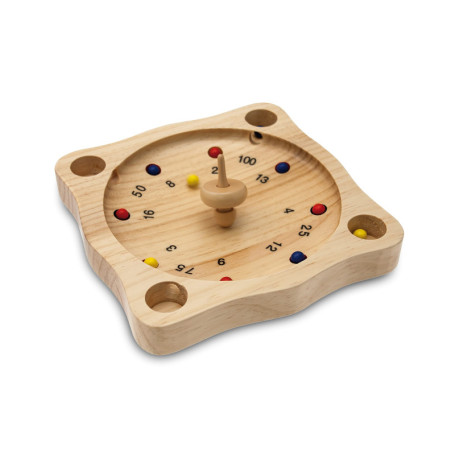 Toupie Tyrolienne en Bois Teorema - Jouet Familial Multicolore