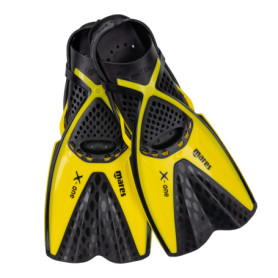 Palmes de Snorkeling Mares X-One pour Adultes - Jaune S/M