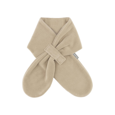 Écharpe en micropolaire beige pour enfants - Confort et chaleur