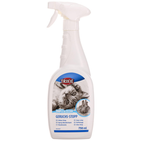 Spray Désodorisant Simple'n'Clean pour Chats - 750 ML