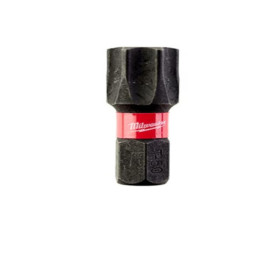 Embout de Vissage Milwaukee Shockwave pour Visseuses à Chocs - Noir