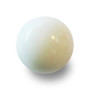 Set de 4 Billes en Verre Blanches - Perles pour Créations Manuelles