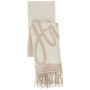 Écharpe HUGO Sabryna en Acrylique Beige Clair