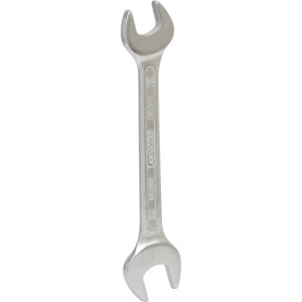 Clé Plate Double KS TOOLS 24 x 27 mm avec Finition Satinée