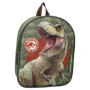 Sac à dos Jurassic Wild Dinosaure T-REX 3D pour enfants - Vert