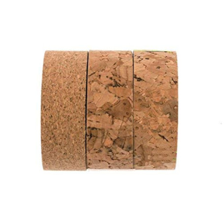 Bandes de Liège Naturel GLOREX - 6 pièces 8,5 x 7 x 4,5 cm